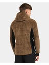 Kilpi Muška kosmatа flis dukserica s kapuljačom Kilpi NORKA-M Smeđa