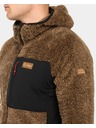 Kilpi Muška kosmatа flis dukserica s kapuljačom Kilpi NORKA-M Smeđa