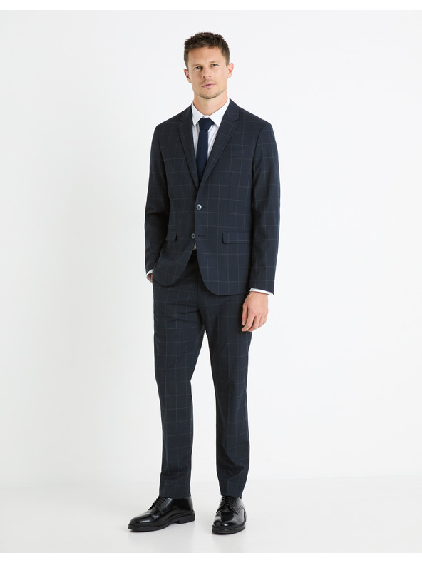 Celio Karirane hlače Focarreau