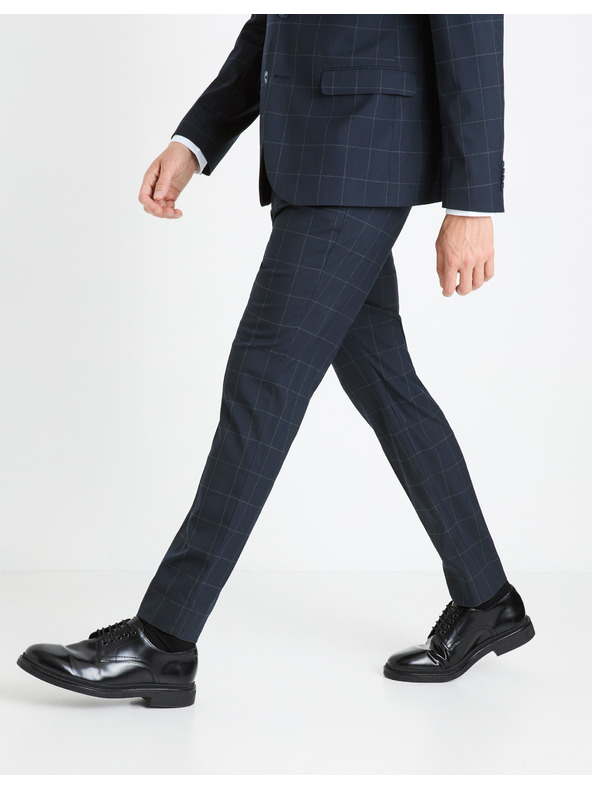 Celio Karirane hlače Focarreau