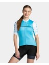 Kilpi Svijetloplava ženska sportska majica s patentnim zatvaračem Kilpi CORRIDOR