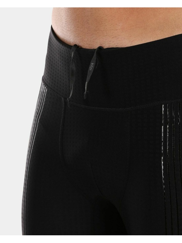 Kilpi Crne muške kompresijske tajice 3/4 Kilpi TERRY-M