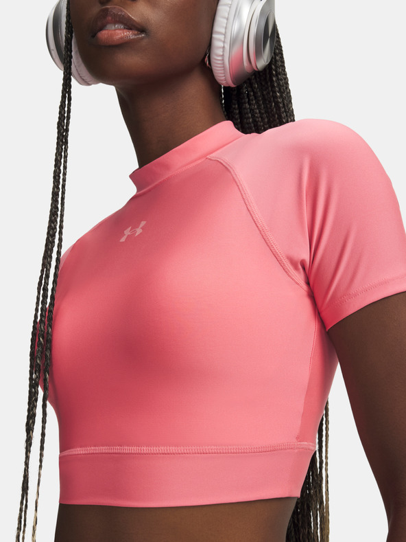 Under Armour Ženska majica Under Armour HeatGear Crop Mock SS