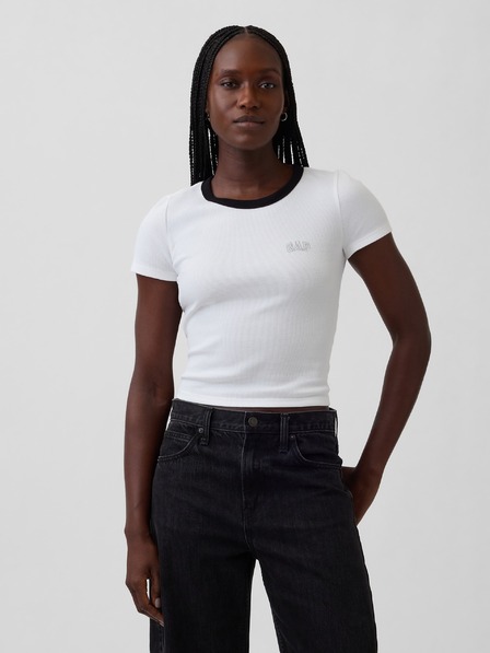 GAP Rebrasta majica s logom GAP