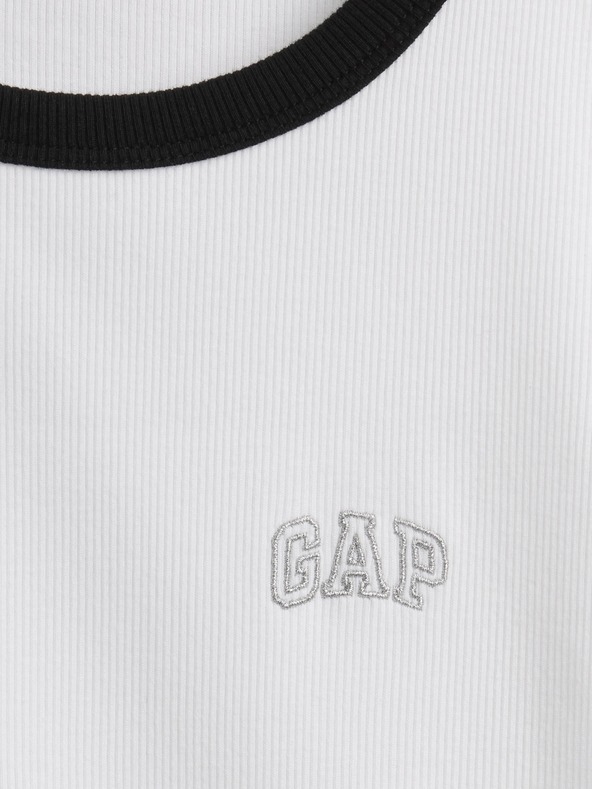 GAP Rebrasta majica s logom GAP