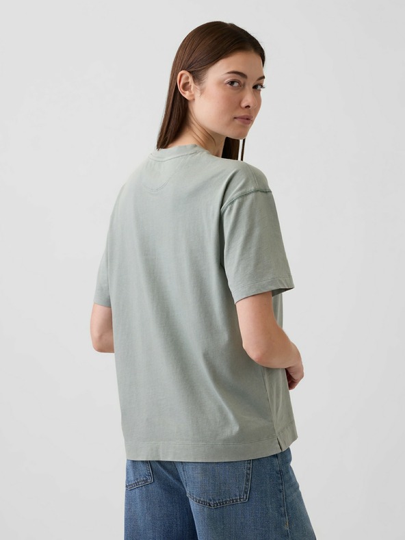 GAP Oversize majica s logom VintageSoft GAP