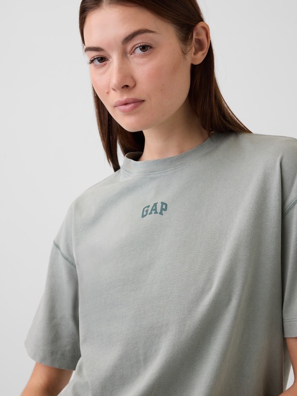 GAP Oversize majica s logom VintageSoft GAP