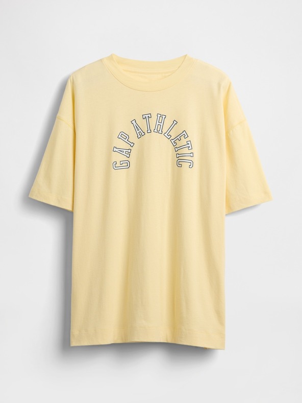 GAP Oversize majica s logom Athletic VintageSoft GAP