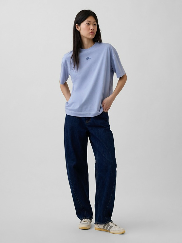 GAP Oversize majica s logom VintageSoft GAP