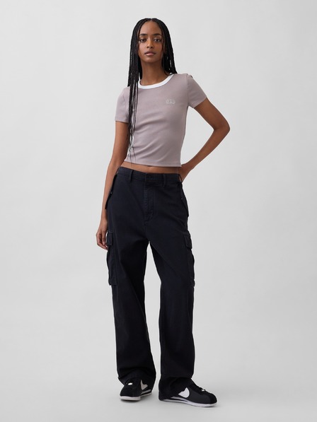 GAP Rebrasta majica s logom GAP