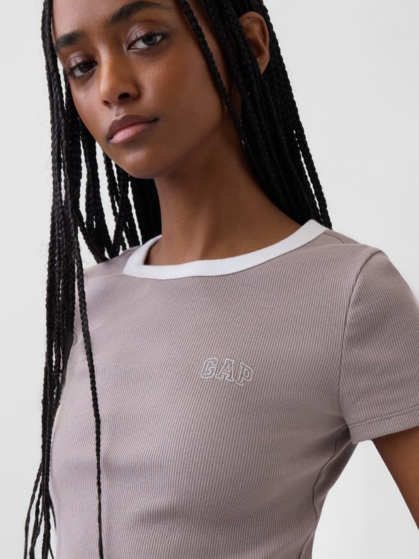 GAP Rebrasta majica s logom GAP