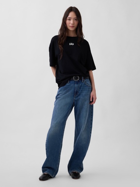 GAP Oversize majica s logom VintageSoft GAP