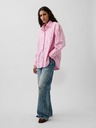 GAP Oversize poplin košulja s logom Big Shirt GAP