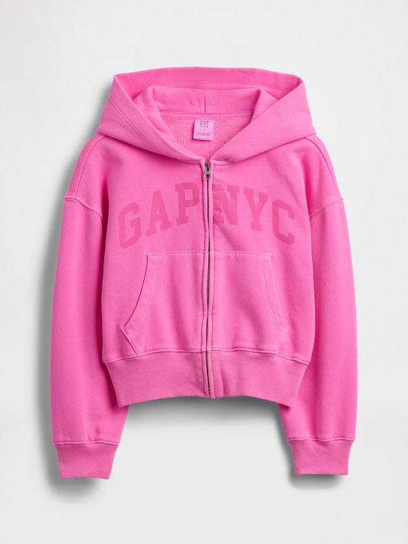 GAP Dječka oversize majica s logom VintageSoft GAP