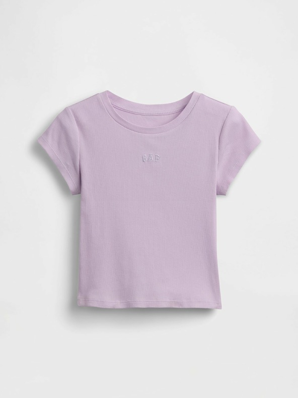 GAP Dječje rebraste majice s logom GAP