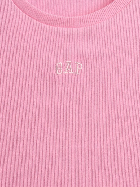 GAP Dječje rebraste majice s logom GAP