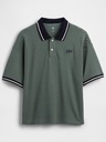 GAP Dječja oversize polo majica s logom GAP
