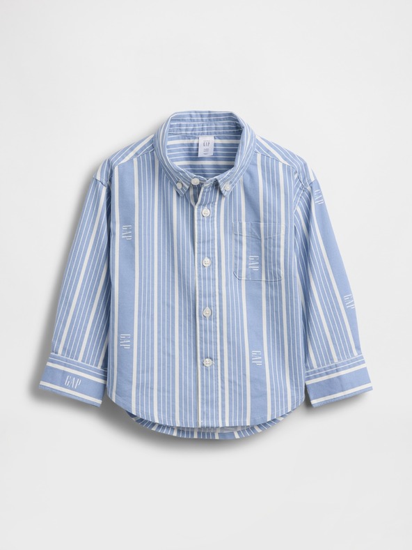 GAP Baby oversize košulja s logom Oxford Big Shirt GAP
