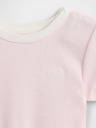 GAP Baby rebrasta majica s logom GAP