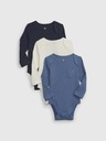 GAP Baby rebrasti body, 3 kom. GAP
