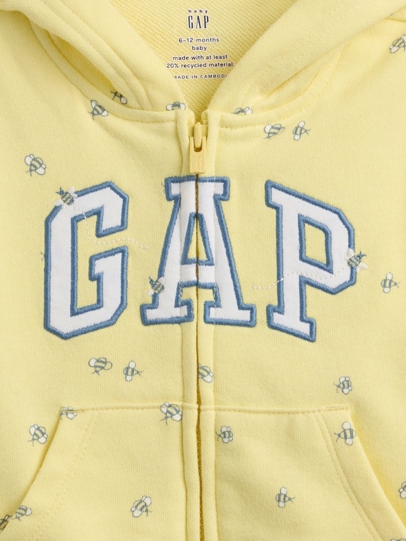 GAP Baby dukserica s logom VintageSoft GAP