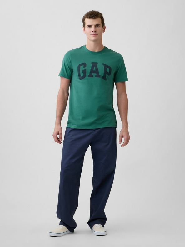 GAP Majica s logom Everyday Soft GAP