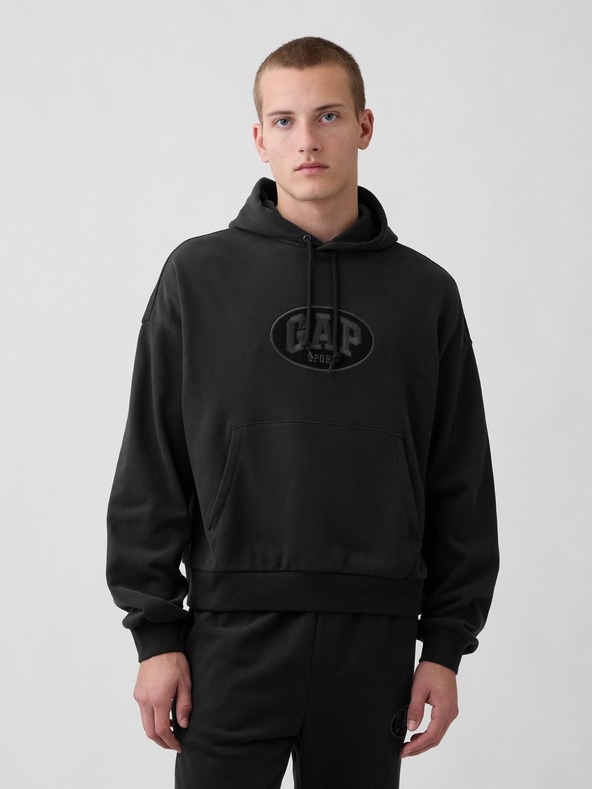 GAP Oversize dukserica s logom VintageSoft GAP