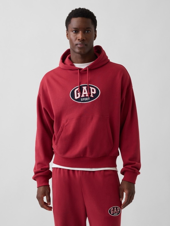 GAP Oversize dukserica s logom VintageSoft GAP
