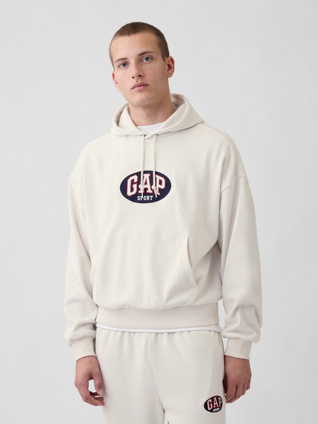 GAP Oversize dukserica s logom VintageSoft GAP