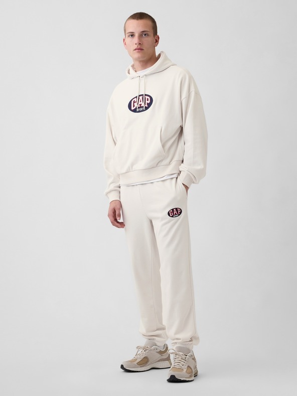 GAP Oversize dukserica s logom VintageSoft GAP