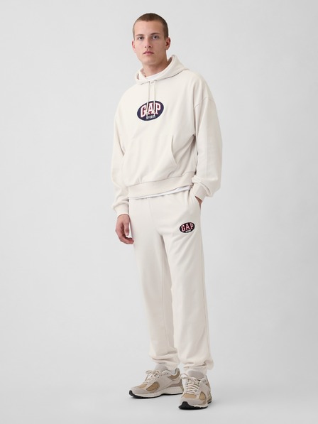 GAP Oversize dukserica s logom VintageSoft GAP