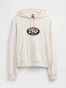 GAP Oversize dukserica s logom VintageSoft GAP