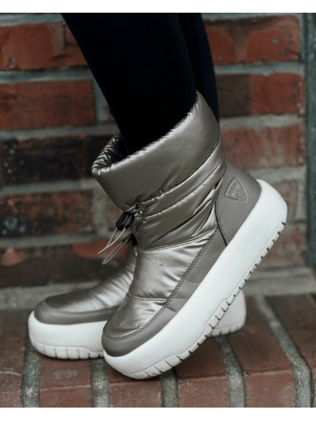 Kilpi Ženske visoke zimske čizme Kilpi APOLO HIGH WP-W Bež