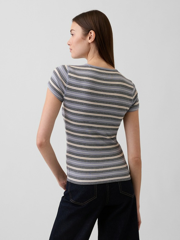 GAP Rebrasta majica s logom GAP