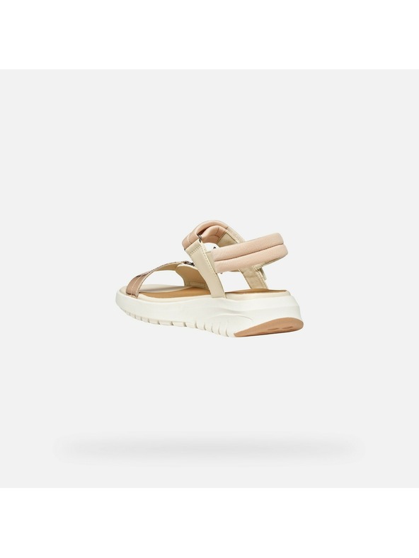 Geox Bež ženske sandale Geox Flextride S