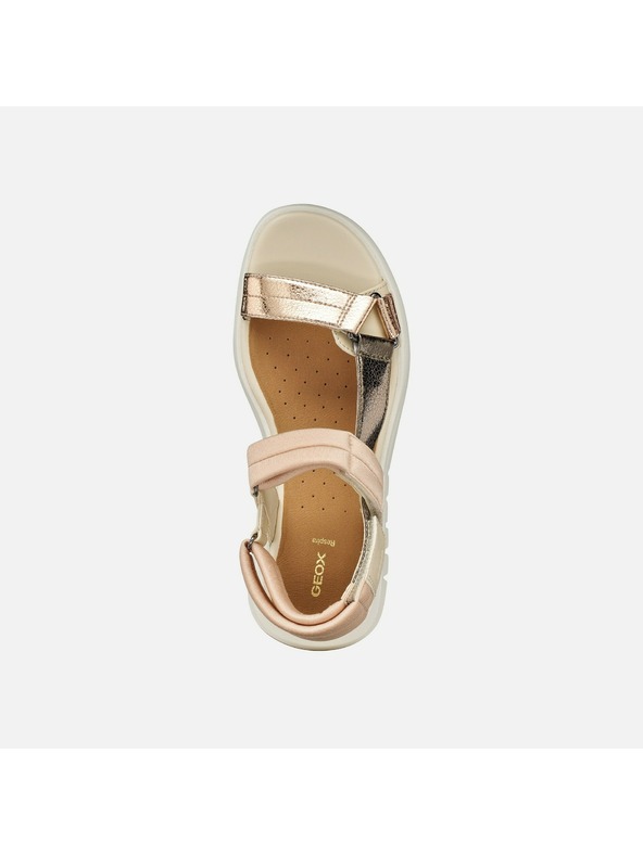 Geox Bež ženske sandale Geox Flextride S