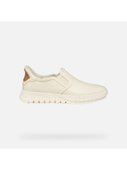 Geox Krem ženske tenisice Geox Flextride Plus Fast in