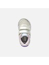 Geox Srebrne djevojčinske svijetleće tenisice Geox Lightyloo