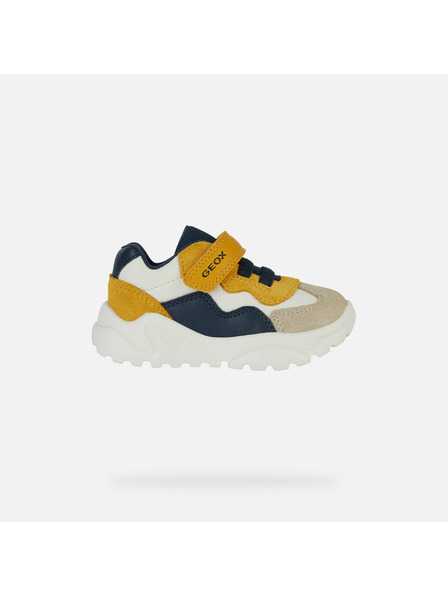 Geox Bež dječje tenisice Geox Ciufciuf