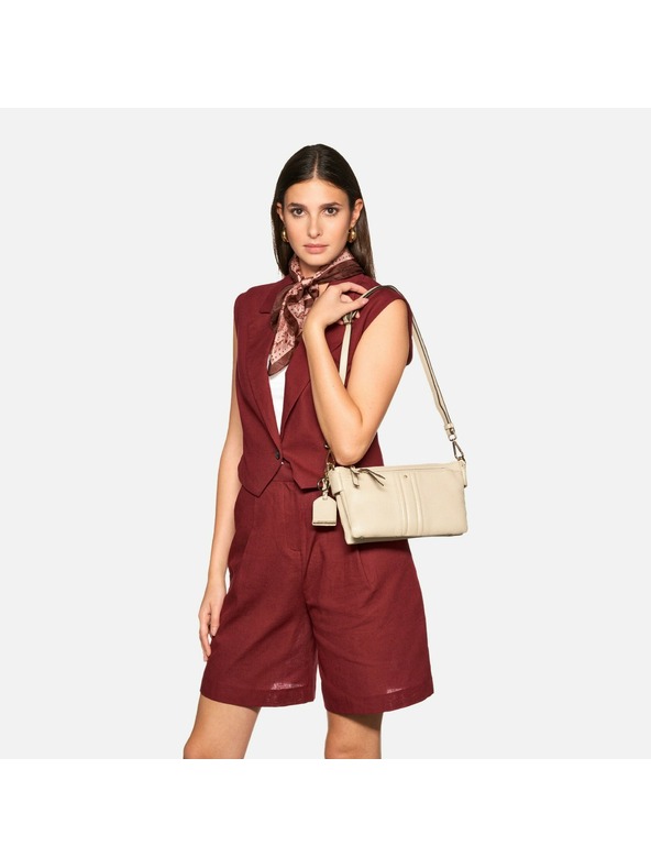 Geox Bež ženska torba Geox Claree