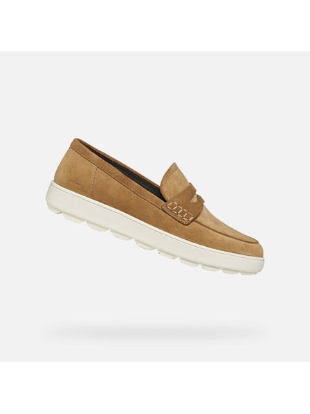 Geox Smeđe muške mokasinke Geox Spherica Ecub-1