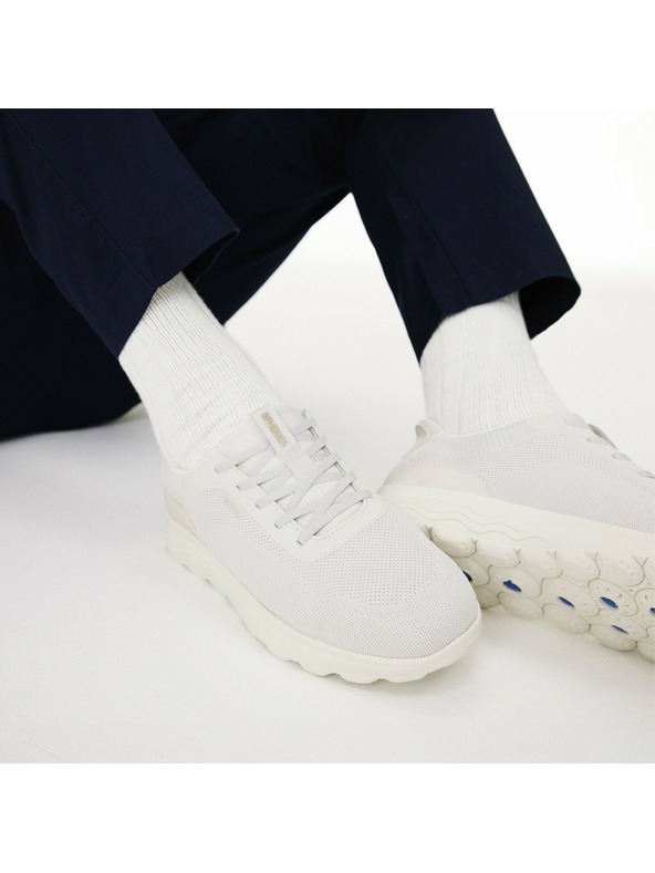 Geox Krem muške tenisice Geox Spherica Plus Fast in