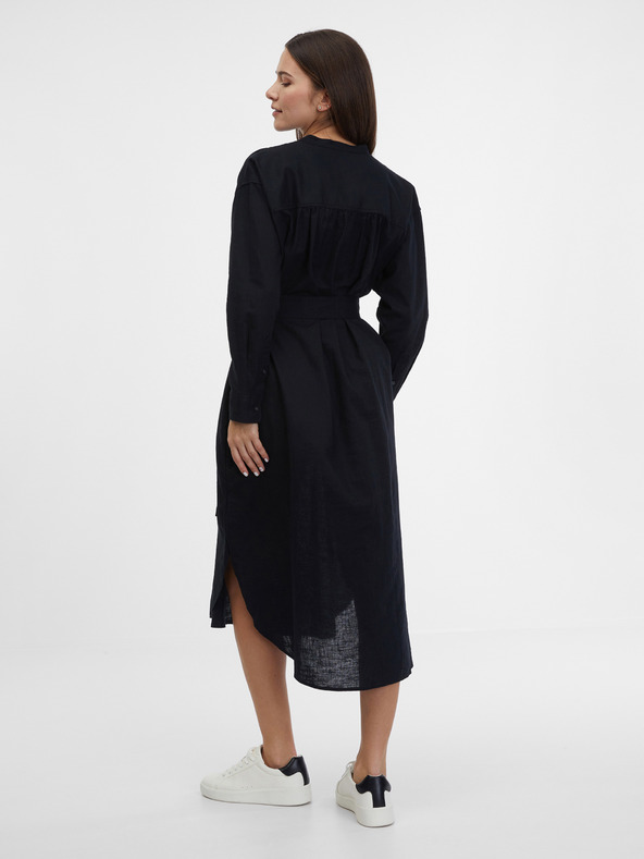 GAP Lanene košuljaste midi haljine GAP