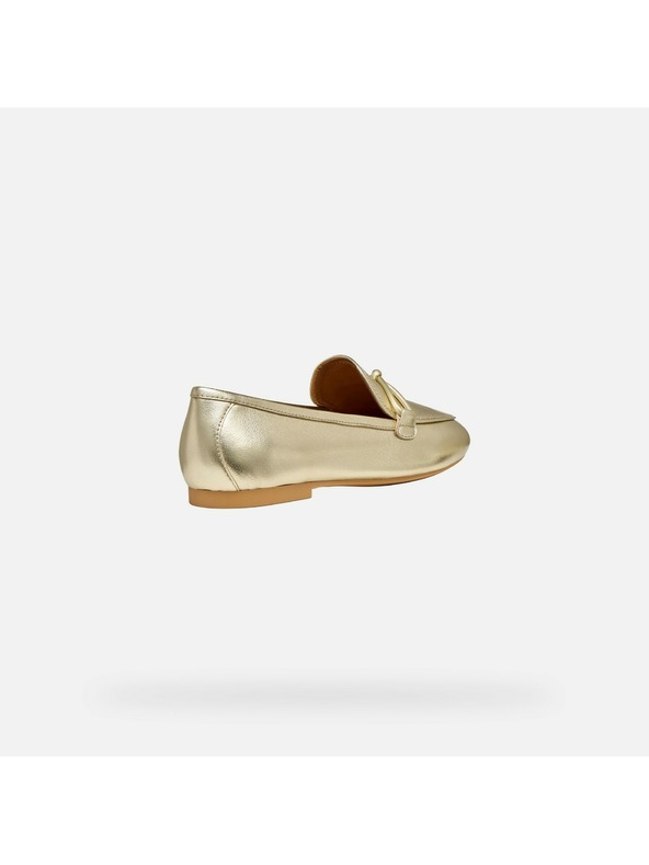 Geox Zlatne ženske mokasinke Geox New Palmaria
