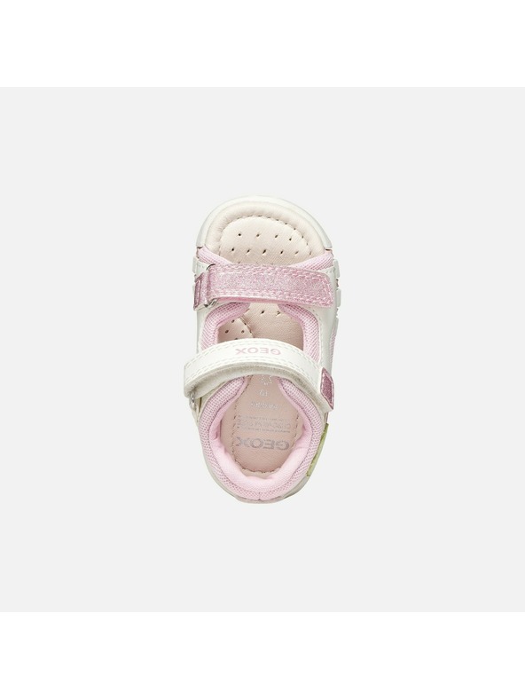 Geox Bijele dječje sandale za prve korake Geox Sandal Iupidoo