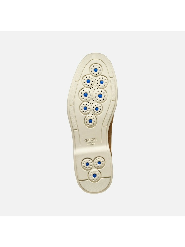 Geox Smeđe muške mokasinke Geox Spherica EC17