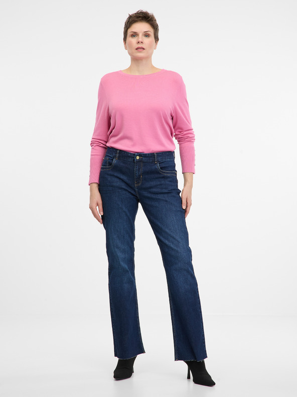 Orsay Tamnoplave ženske bootcut traperice ORSAY