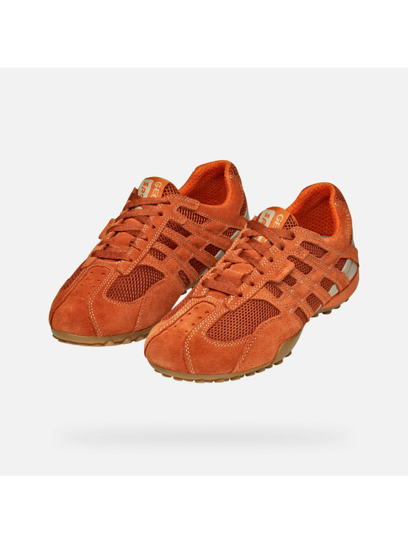 Geox Narančaste muške tenisice Geox Snake Original