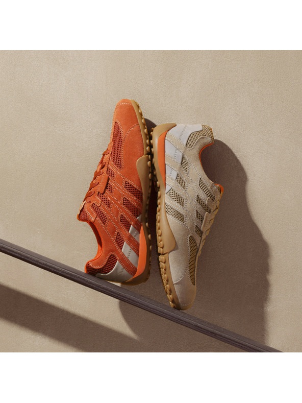 Geox Narančaste muške tenisice Geox Snake Original