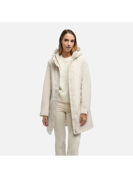 Geox Krem ženska parka Geox Spherica